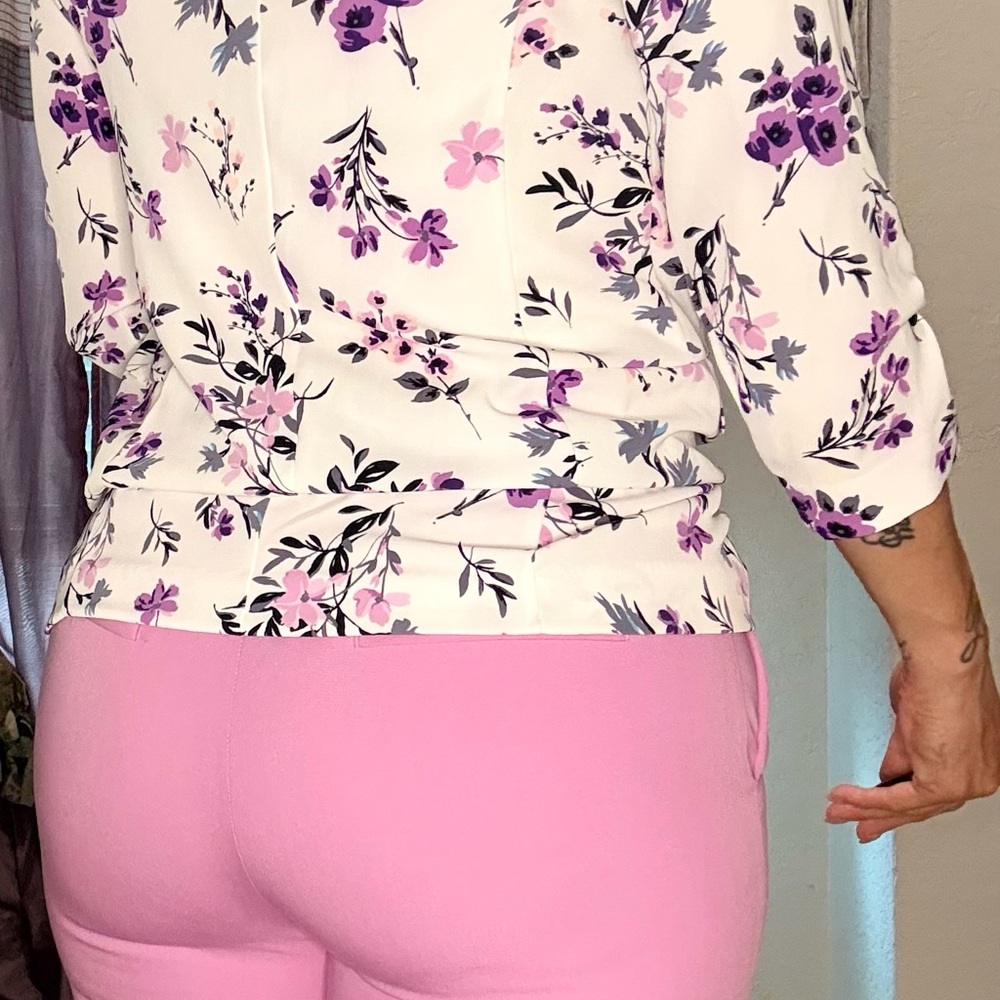Worthington Pink Women's Blazer and Pants Set - Picture 3 of 5